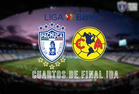 Pachuca vs América dónde ver Cuartos de Final Ida Liga MX