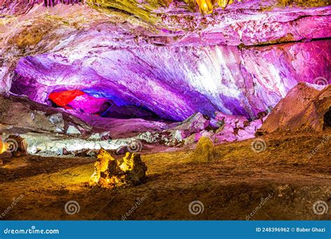 Dachstein Giant Ice Cave stock photo. Image of creative - 248396962