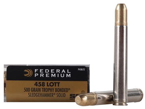 Federal Premium Safari Lott Ammo Grain Speer Trophy Bonded