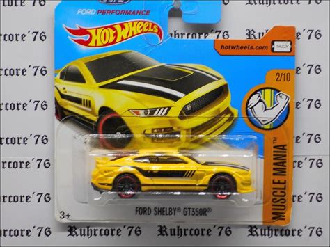 Hot Wheels Ford Shelby Mustang GT 350R