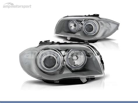 FAROS DELANTEROS OJOS DE ANGEL LED PARA BMW SERIE 1 E81 E87 E82