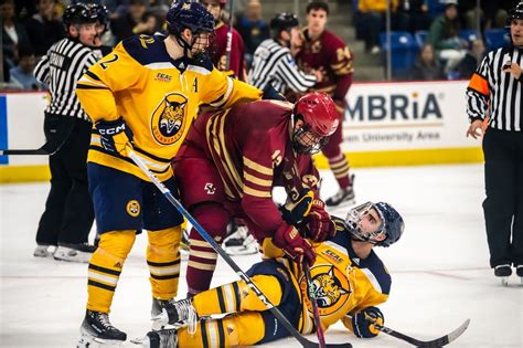 Boston College Men S Hockey Defeats Quinnipiac 2 1 Analysis And Recap