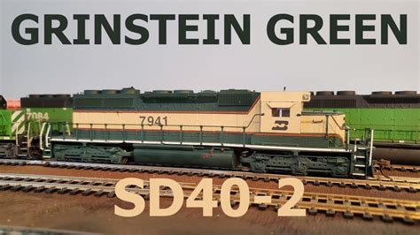 Custom Burlington Northern Executive SD40 2 YouTube