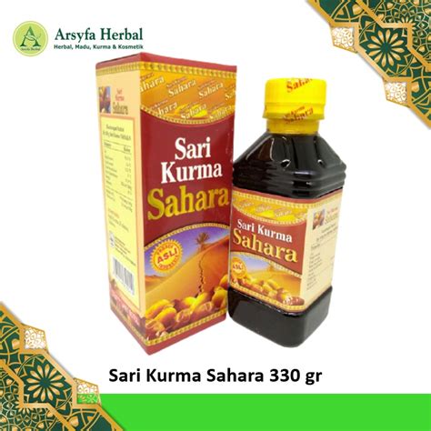 Jual Squash Kurma Sahara Sari Kurma Sahara Original Gram Shopee