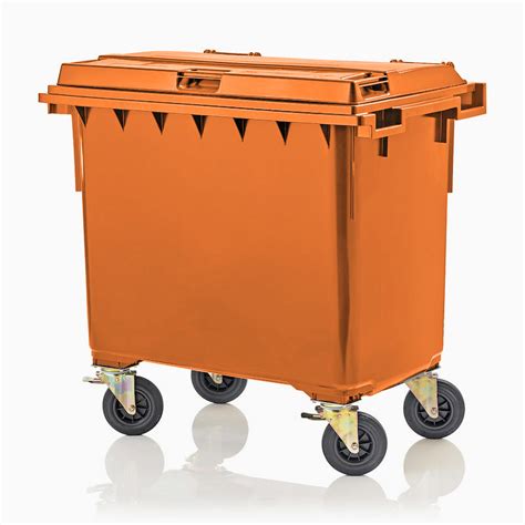 Orange Wheelie Bins Fast Delivery And Lowest Price