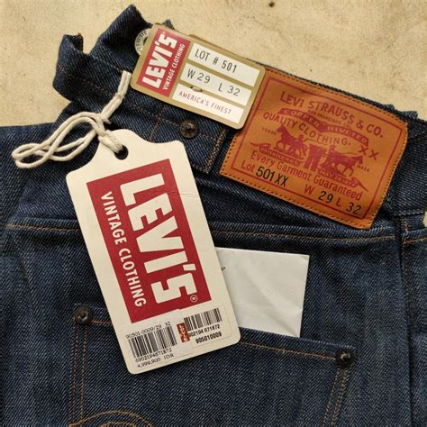 Levi S Vintage Clothing Lvc Original Selvedge Denim Jeans Usa