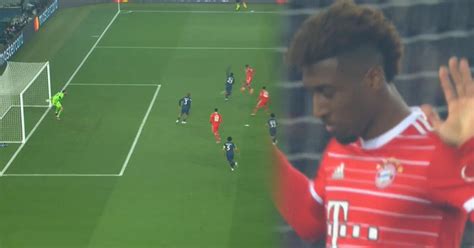 Psg Vs Bayern Munich Gol De Kingsley Coman Para El Tras Un Error