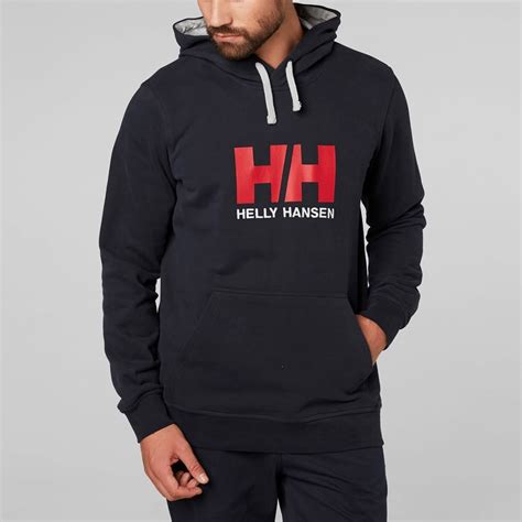 Hh Logo Hoodie Mens Clothing From