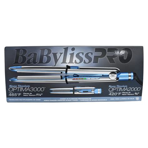 Combo Plancha Babyliss Pro Optima 3000 Optima 2000 Eudora