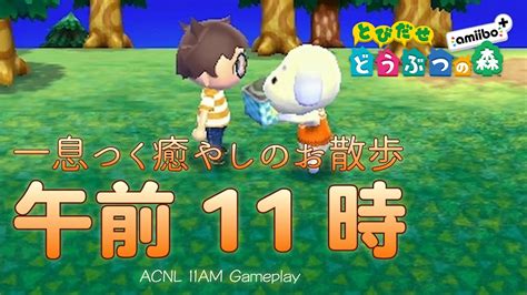 とびだせどうぶつの森 Bgm 午前11時 Acnl Music 11am【ゲームプレイ】 Youtube