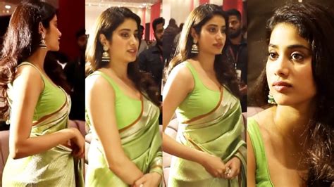 Janhvi Kapoor Hottestvisuals At Devara Movie Opening Ceremony Ntr