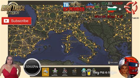 Euro Truck Simulator My Maps Mod Installed Combination