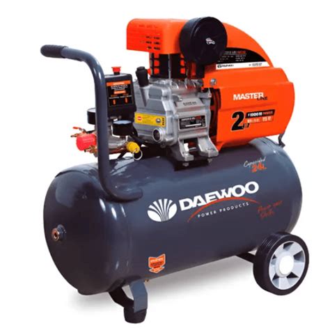 Compresor De Aire Portatil Daewoo Dac24d 24l 2hp 220v 50hz