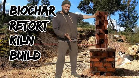 How I Built A Biochar Retort Kiln Biochar YouTube