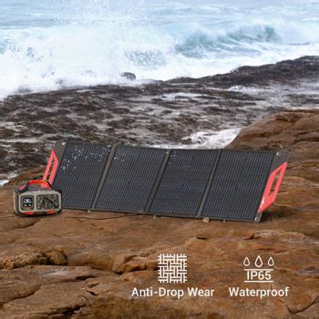 Купити ROCKPALS RP083 120W Portable Solar Panel зі знижкою Flick