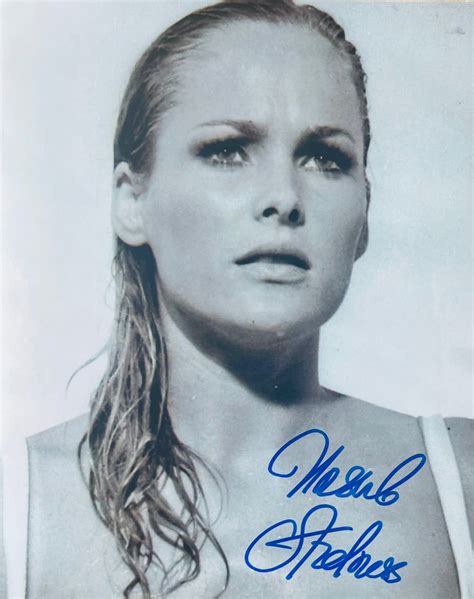 James Bond 007 Dr No Ursula Andress As Honey Ryder Autograph