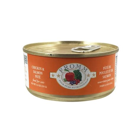 Fromm Four-Star Chicken & Salmon Pate Wet Cat Food - OK Feed & Pet Supply