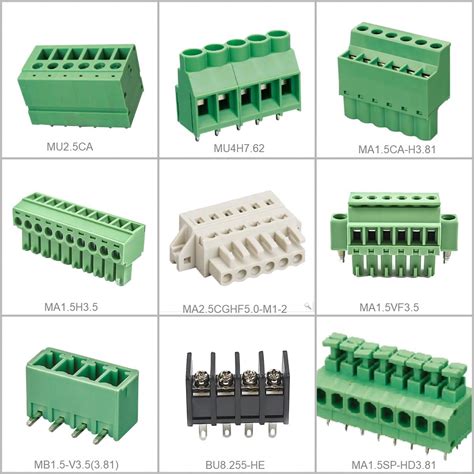 Pitch 5 0 5 08mm Male Connector Plug Gable Terminal Block China