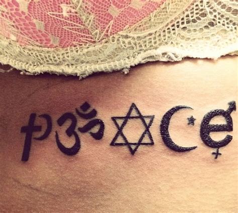 15 Best Peace Tattoo Designs to Enhance Your Beauty