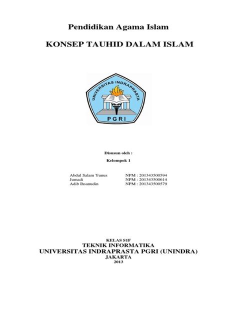 Contoh Judul Skripsi Teknik Informatika Unindra