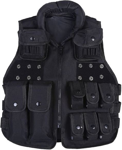 Tbest Taktische Weste Kinder Jungen Gilet Tactique Pour Enfants Gilet