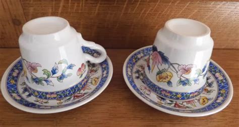 LOT 2 TASSES et sous tasses Bergère de France Vintage EUR 3 80