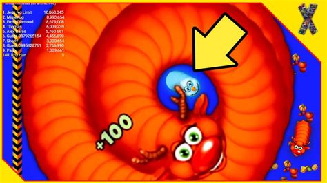 Worms Zone Magic A Slither Snake BIGGEST Snake Best Worms Zone Io