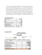 Tarea presupuesto 3 1 xlsx a Situación actual Unidades en venta CVU