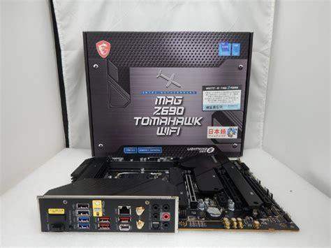 【やや傷や汚れあり】【サイコム】 Msi Mag Z690 Tomahawk Wifi Atxlga1700 Used U0609c