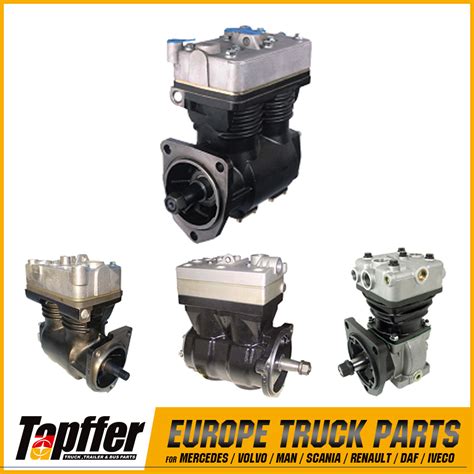 Tapffer Heavy Duty Truck Air Compressor With Quality Warranty For Volvo