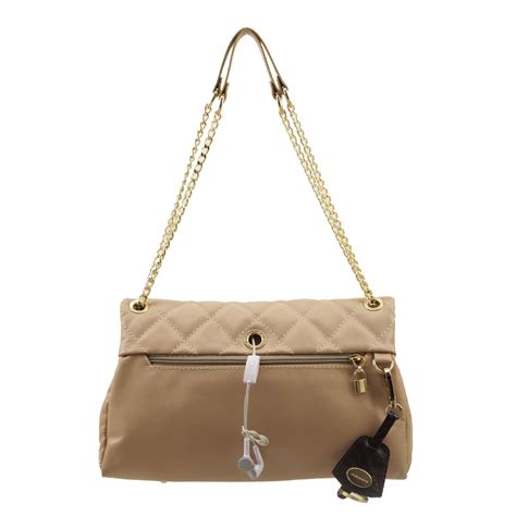 Bolsa Nude De Couro Leg Timo