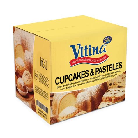 Base Especializada Vitina Cupcakes Pasteles Alimentos Ideal Idealsa