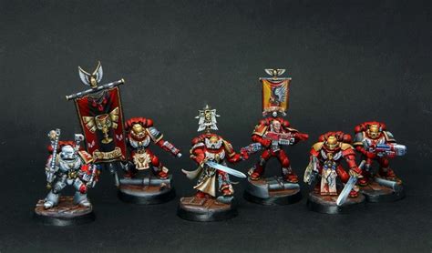 HopeRiver S Valley Blood Angel Command Squad Warhammer 40k Blood