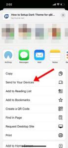 how to transfer chrome tabs to new phone