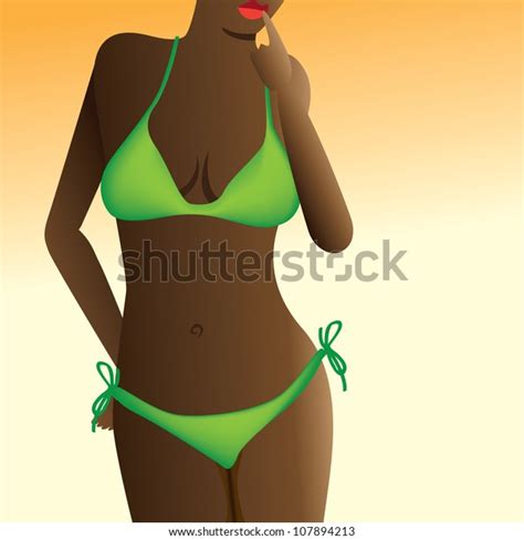 Hot Woman Body Bikini Illustration Stock Vector Royalty Free 107894213 Shutterstock