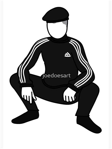 Slav Squat Framed Art Print By Joedoesart Redbubble