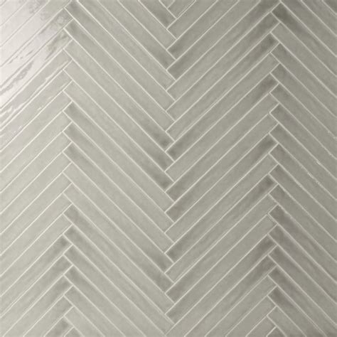 Carolina Moss Gray 2x20 Polished Ceramic Wall Tile Ceramic Wall Tiles