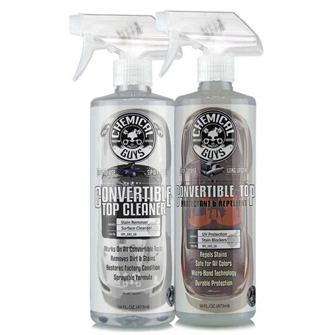 Convertible Top Cleaners And Protectants Chemical Guys