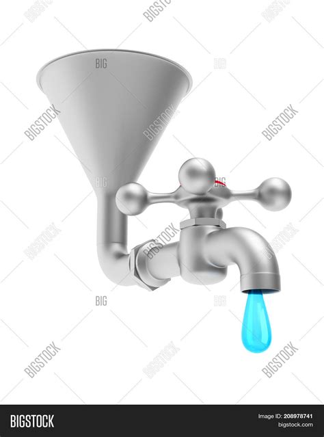 Faucet On White Image And Photo Free Trial Bigstock