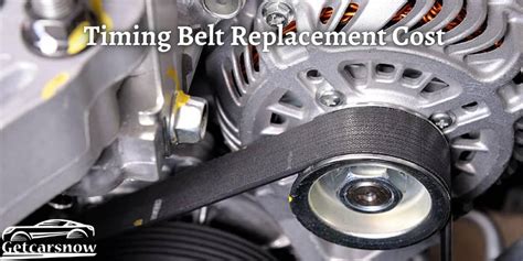 Average Cost Timing Belt Replacement Honda Civic Honda Timin