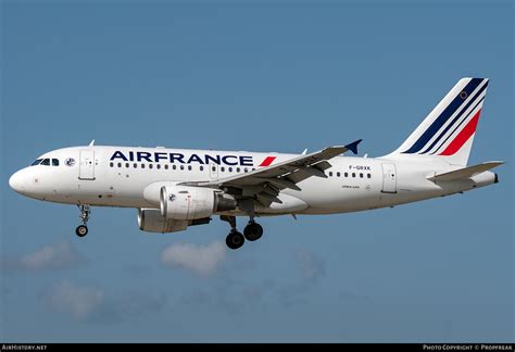 Aircraft Photo Of F GRXK Airbus A319 111LR Air France AirHistory