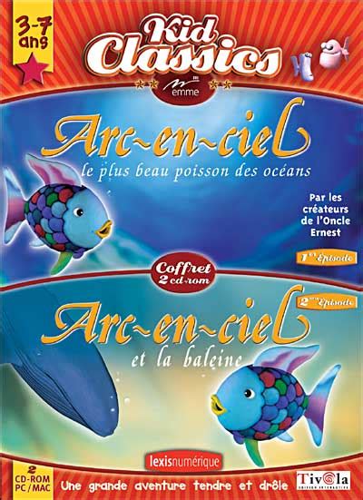 Coffret 2 Cd Rom Arc En Ciel Le Plus Beau Poisson Des Océans Arc En