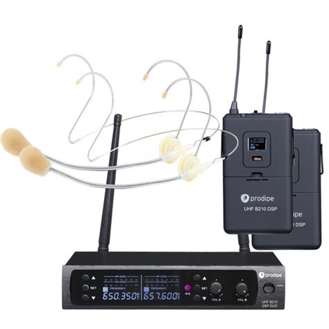 MICRO SERRE TETE UHF B210 DSP HEADSET DUO PRODIPE Nafiassou