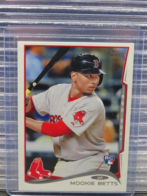 2014 Topps Update Mookie Betts Rookie Card RC US 26 Boston Red Sox EBay