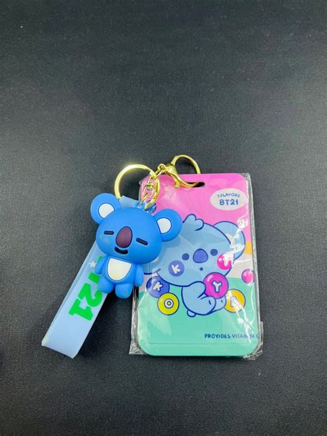 BT21 BTS KPOP Gantungan Kunci Card Holder Name Tag On Carousell