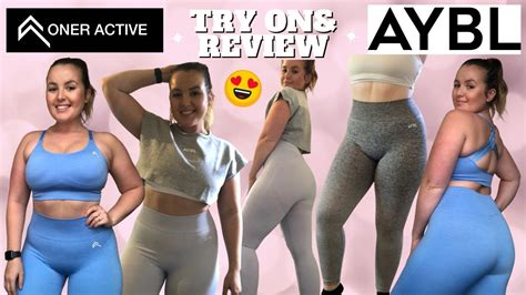 Oner Active And Aylb Activewear Try On Haul Worth The Hype Honest Review Youtube