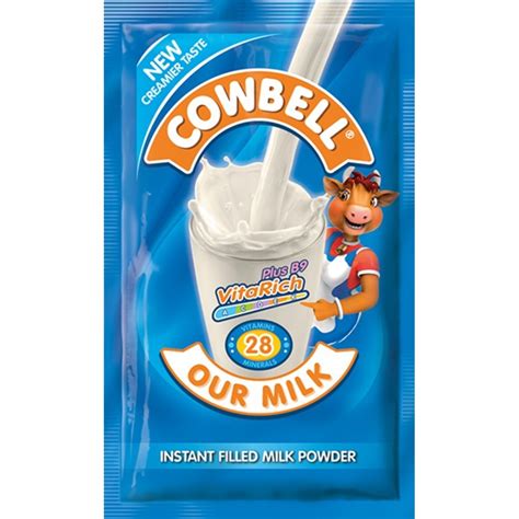 Cowbell Plain Powdered Milk 26g 10 Sachets Cedishop