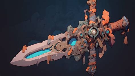 ArtStation - +350 Stylized Futuristic Sword Concept (4k) | Artworks