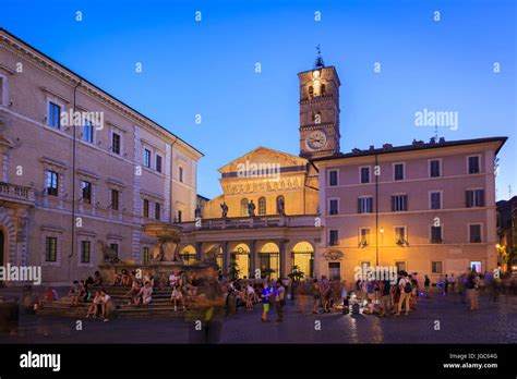 Basilica Of Our Lady In Trastevere Hi Res Stock Photography And Images