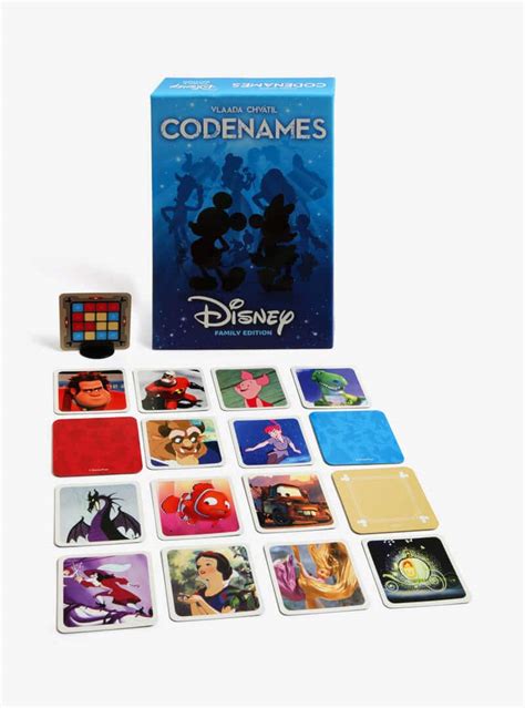 Become a Disney spy with the new Disney Family Edition Codenames card ...